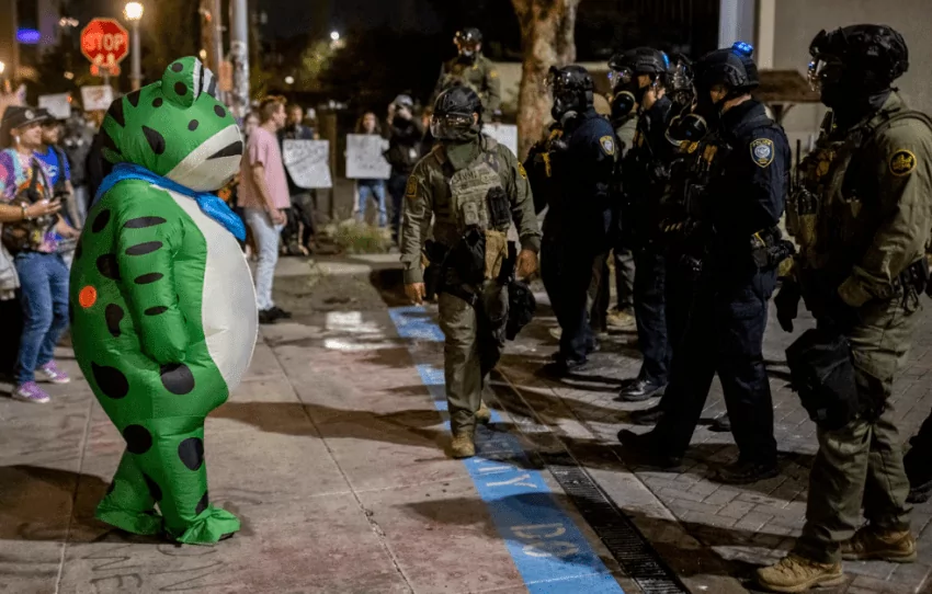 Portland protest